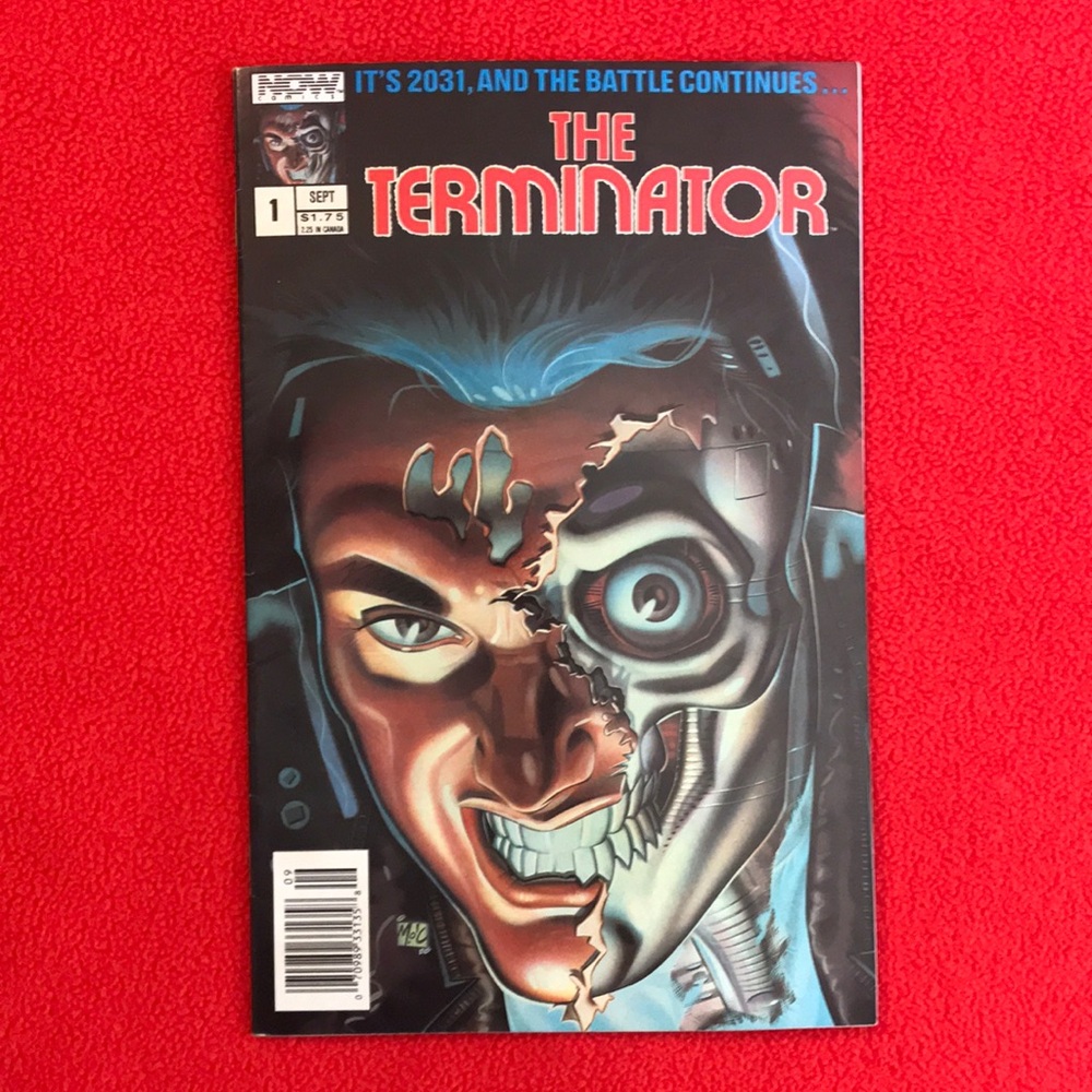 Terminator #1 newsstand edition comic book near mint